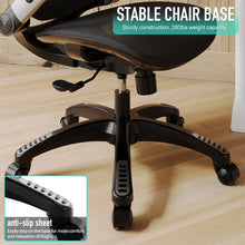 将图片加载到图库查看器,GABRYLLY Ergonomic Office Chair, Mesh Desk Chair - Lumbar Support and Adjustable Flip-up Arms, Soft Wide Seat, 90-120° Tilt, High Back Home Ergonomic Chairs Swivel Task Chair, Easy Assemble(GYB01-M)